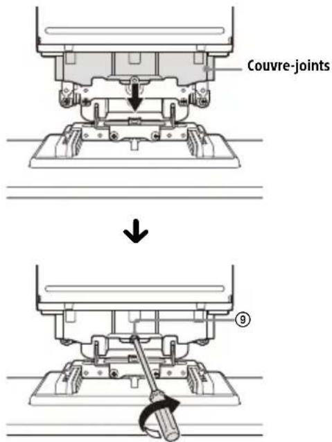 SONY XAV-AX8500 - Fixation de l'écran à l'appareil - 3