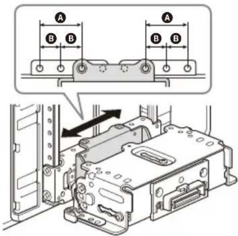 SONY XAV-AX8500 - Ajuste del ancho de la posición de la pantalla - 2