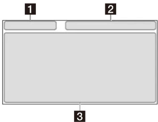SONY XAV-AX8500 - Affichages à l'écran - 1