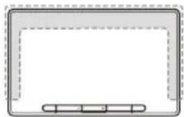 SONY XAV-AX8500 - ⑤ Réglage de l'angle d'inclinaison et de pivotement de l'écran - 1