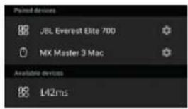 JBL L42ms - Verbinden einer Quelle über Bluetooth - 10