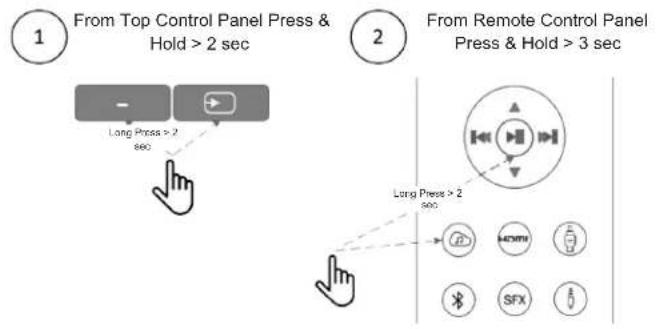 JBL L42ms - Pair the Remote - 1