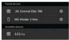 JBL L42ms - Connect a Source via Bluetooth - 6