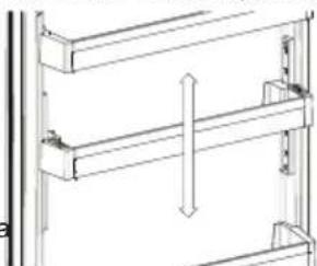 SHARP SJ-NBA32DMXPB-EU - Estantería de puerta Adapti-Lift (En algunos modelos) - 2