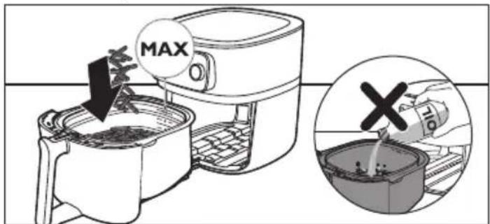 PHILIPS HD9876 - Përdorimi i Airfryer - 3