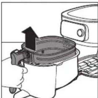 PHILIPS HD9876 - Placing the removable mesh bottom - 2