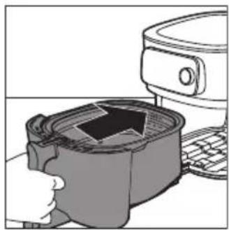 PHILIPS HD9876 - Aşezarea sitei inferioare detaşabile - 5