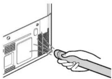 LG GBV3200CPY - Kondensatoriaus dangčio valymas - 1