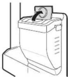 LG GBV3200CPY - Fylling av vanntanken - 1
