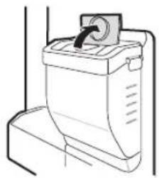 LG GBV3200CPY - Veepaagi täitmine - 1