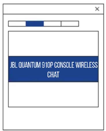 JBL Quantum 910P - CONSEILS : - 2