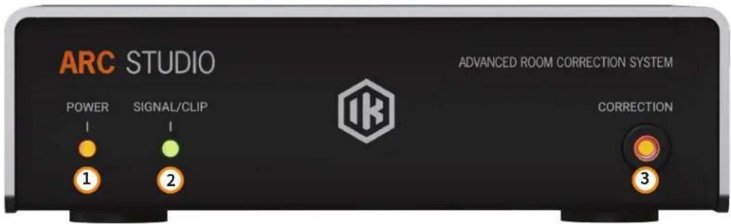 IK Multimedia ARC 4 - - フロント・パネル - 1