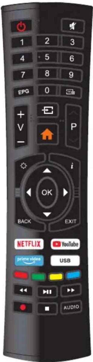Smart Tech SMT50F30UV2M1B1 - Pilot zdalnego sterowania - 1