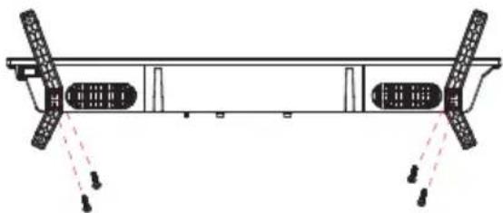 Smart Tech SMT50F30UV2M1B1 - Instructions d'installation de support de TV - 1