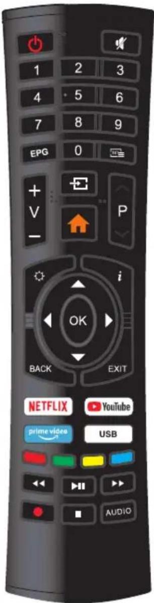 Smart Tech SMT43F30UV2M1B1 - Telecomanda - 1