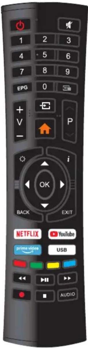 Smart Tech SMT43F30UV2M1B1 - Controlador Remoto - 1