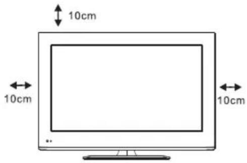 Smart Tech SMT58F30UV2M1B1 - Installeer en sluit de TV aan - 1