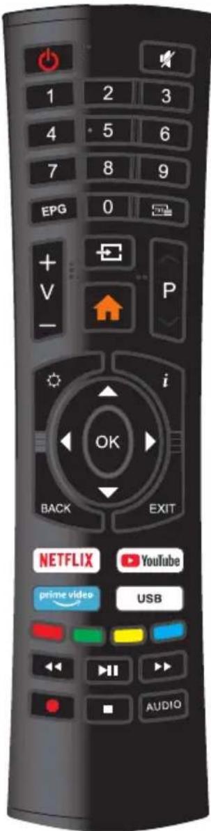 Smart Tech SMT58F30UV2M1B1 - Control Remoto - 1