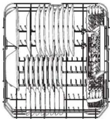 MIDEA MDF24P1AST - RECOMMENDED LOAD PATTERNS - 2