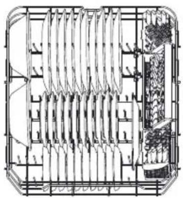 MIDEA MDF24P1AST - CHARGEMENTS RECOMMANDÉS - 3