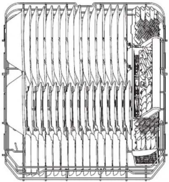 MIDEA MDF24P1AST - LOWER RACK - 1