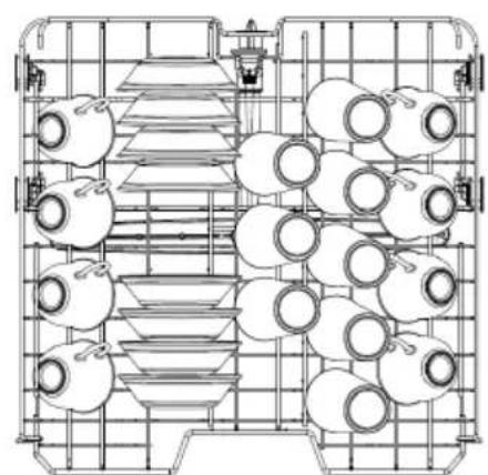 MIDEA MDF24P2BST - LOAD UPPER RACK - 1