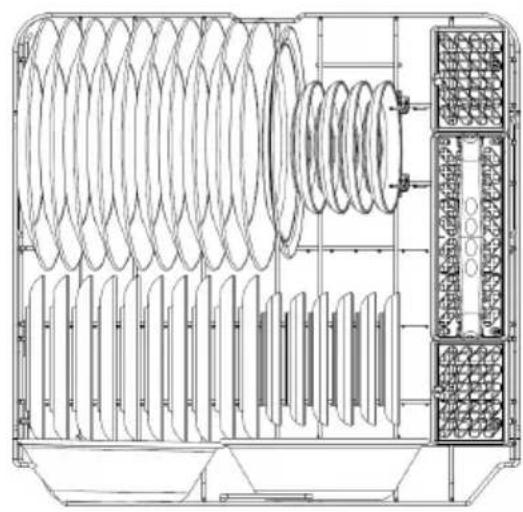 MIDEA MDF24P2BST - LOWER RACK - 2