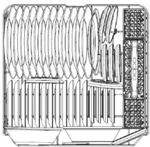 MIDEA MDF24P2BST - LOWER RACK - 3