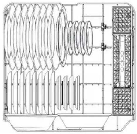 MIDEA MDF24P2BST - REJILLA INFERIOR - 1