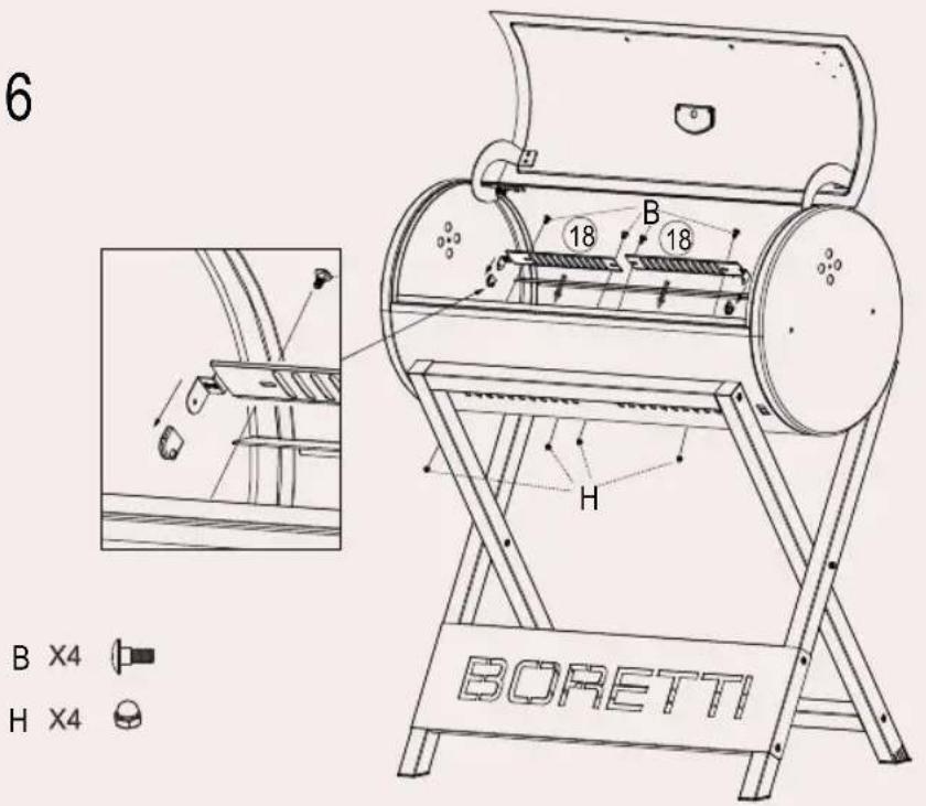 BORETTI Barilo 2.0 - Assembly drawings - 6