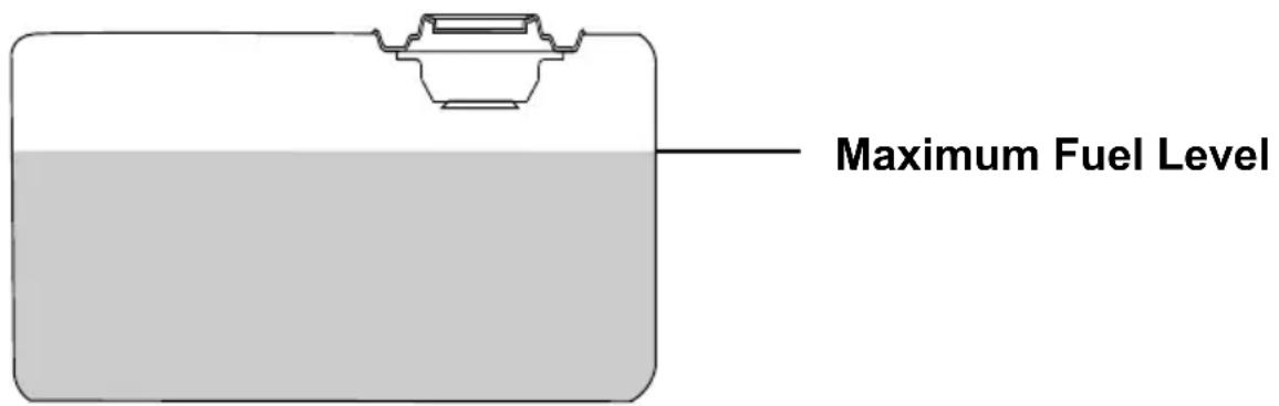 Simpson Pro Series PS61374 - DO NOT OVERFILL FUEL TANK - 1