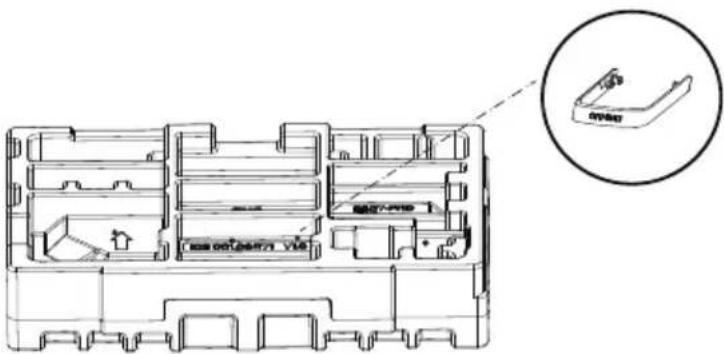 GIGABYTE GS27QA - Gestion des câbles - 1