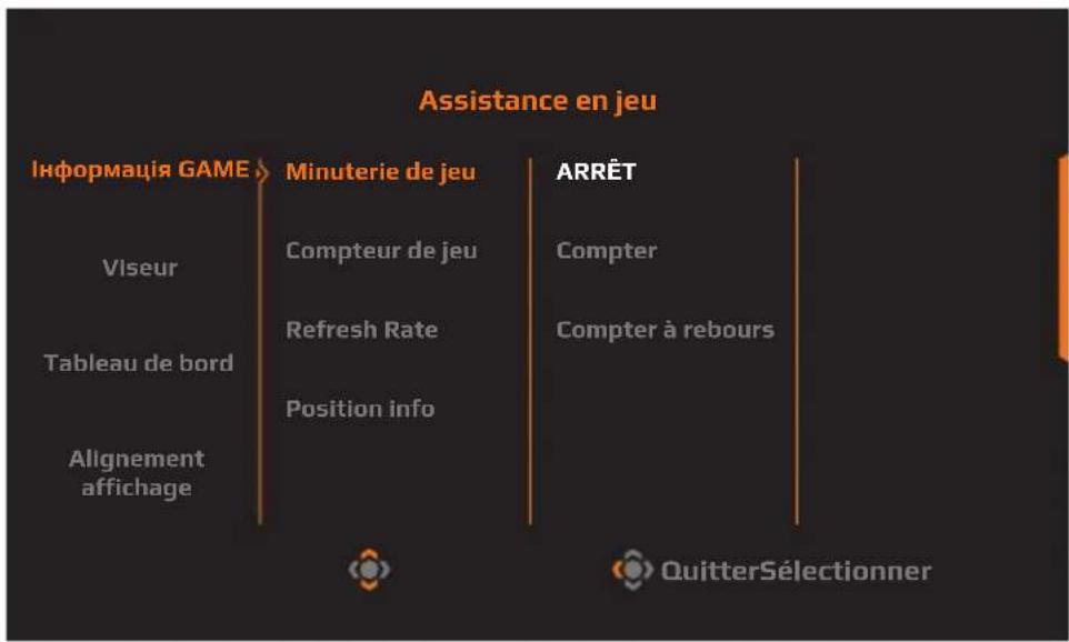 GIGABYTE AORUS CO49DQ - Assistance en jeu - 1