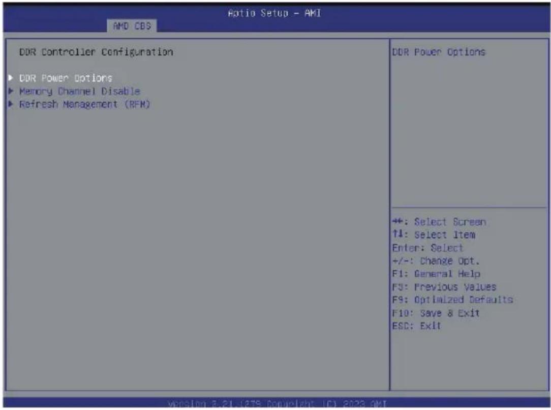 GIGABYTE H223-Z10 - 5-3-3-2 DDR Controller Configuration - 1