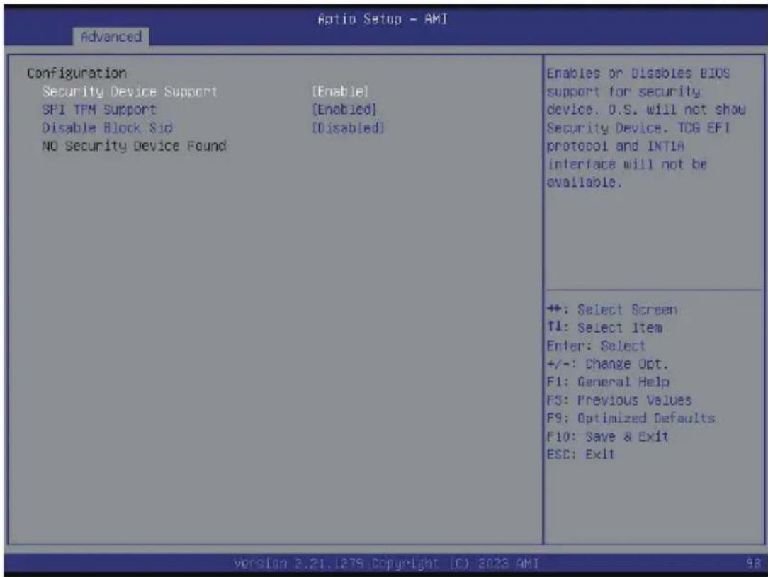GIGABYTE H223-Z10 - 5-2-1 Trusted Computing - 1