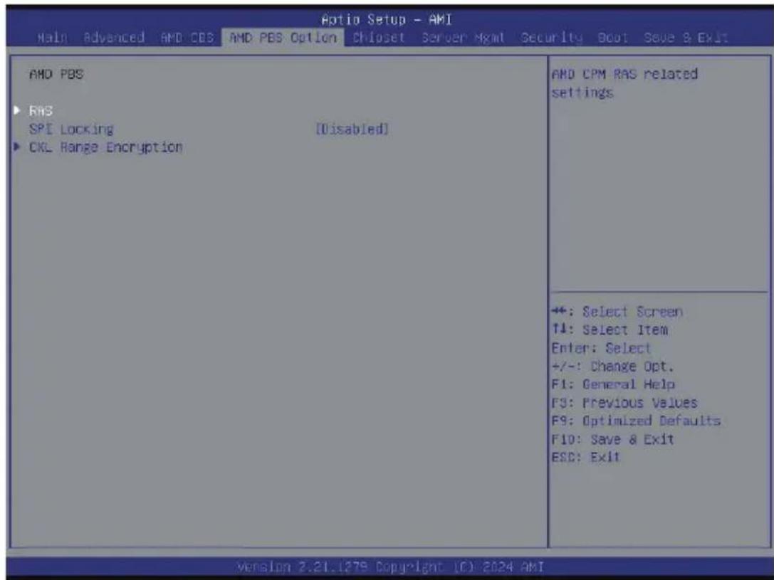 GIGABYTE H223-Z10 - 5-4 AMD PBS Menu - 1