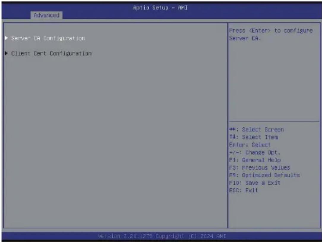 GIGABYTE H223-Z10 - 5-2-16 TIs Auth Configuration - 1