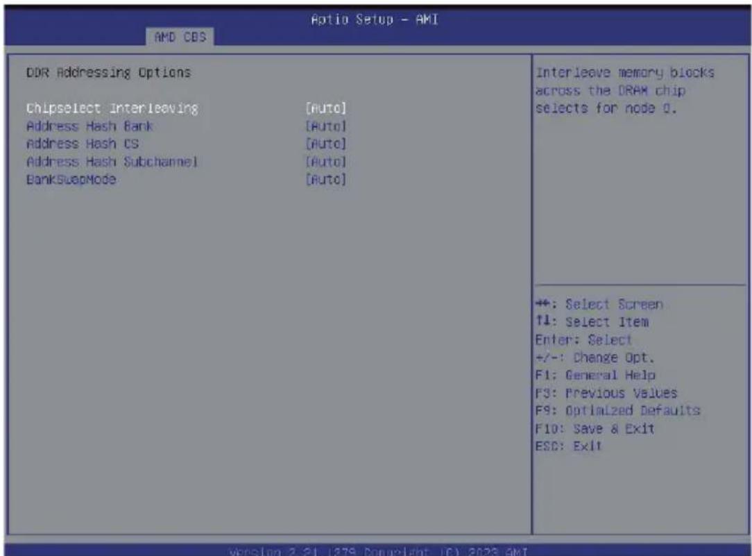 GIGABYTE H223-Z10 - 5-3-3-1 DDR Addressing Options - 1