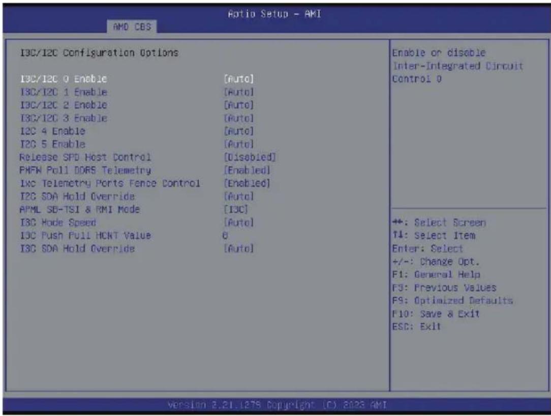 GIGABYTE H223-Z10 - 5-3-5-1 I3C/I2C Configuration Options - 1