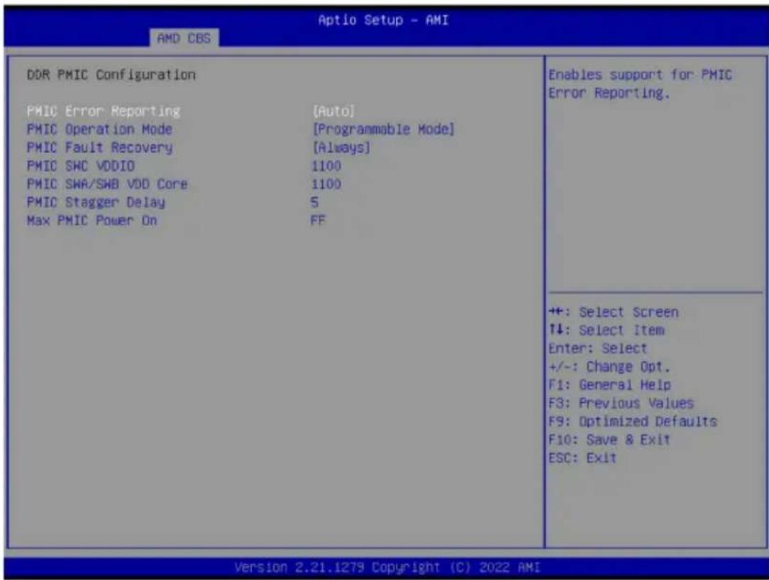 GIGABYTE MZ33-AR0 - 2-3-3-9 DDR PMIC Configuration - 1