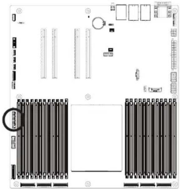 GIGABYTE MZ33-AR0 - 11) FP\_1 (Front Panel Header) - 1