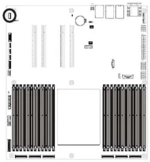 GIGABYTE MZ33-AR0 - 14) IPMB (Intelligent Platform Management Bus) Connector - 1