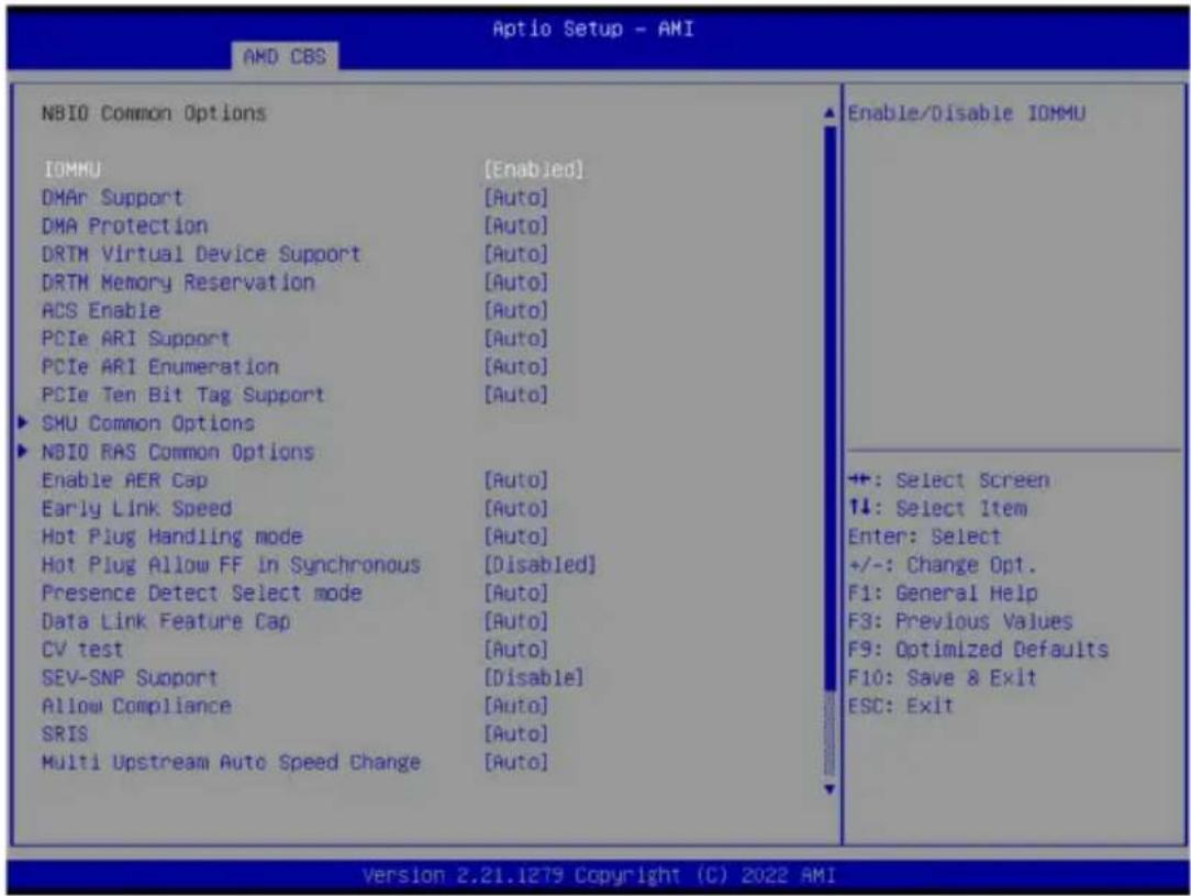 GIGABYTE MZ33-AR0 - 2-3-4 NBIO Common Options - 1