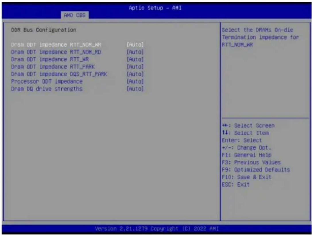 GIGABYTE MZ33-AR0 - 2-3-3-5 DDR Bus Configuration - 1