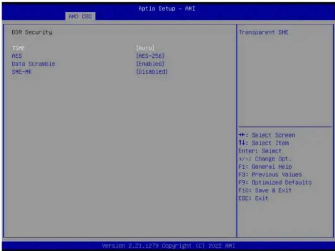 GIGABYTE MZ33-AR0 - 2-3-3-8 DDR Security - 1