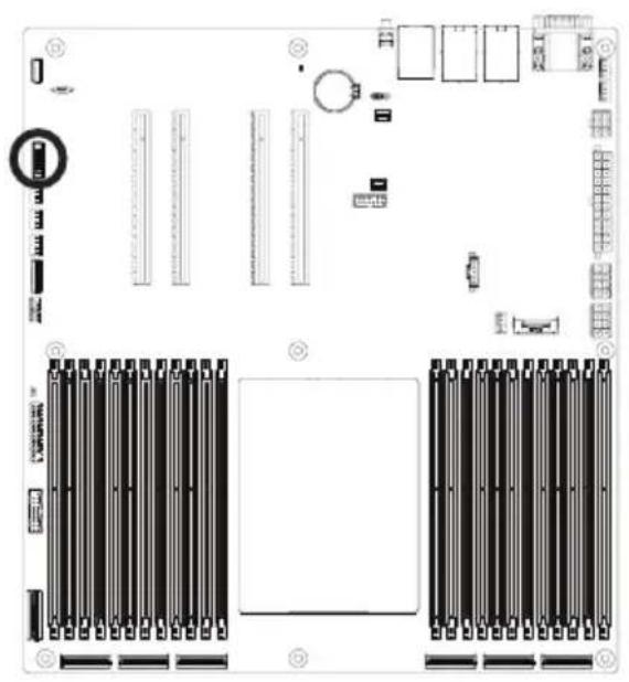 GIGABYTE MZ33-AR0 - 15) CN\_NCSI (NCSI Connector) - 1