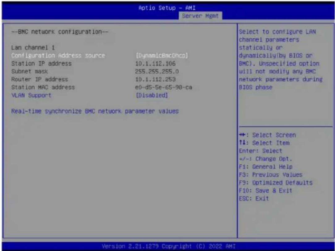 GIGABYTE MZ33-AR0 - 2-6-3 BMC Network Configuration - 1
