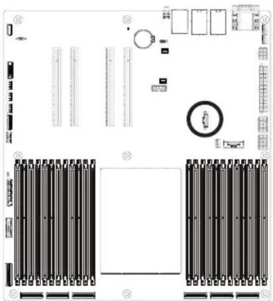 GIGABYTE MZ33-AR0 - 8) PMBus Connector - 1
