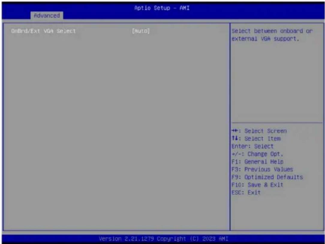 GIGABYTE MZ33-CP0 - 2-2-3 Legacy Video Select - 1