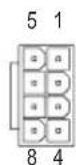 GIGABYTE MZ33-CP0 - (2x12 Main Power Connector and 2x4/2x3 12V Power Connector) - 5